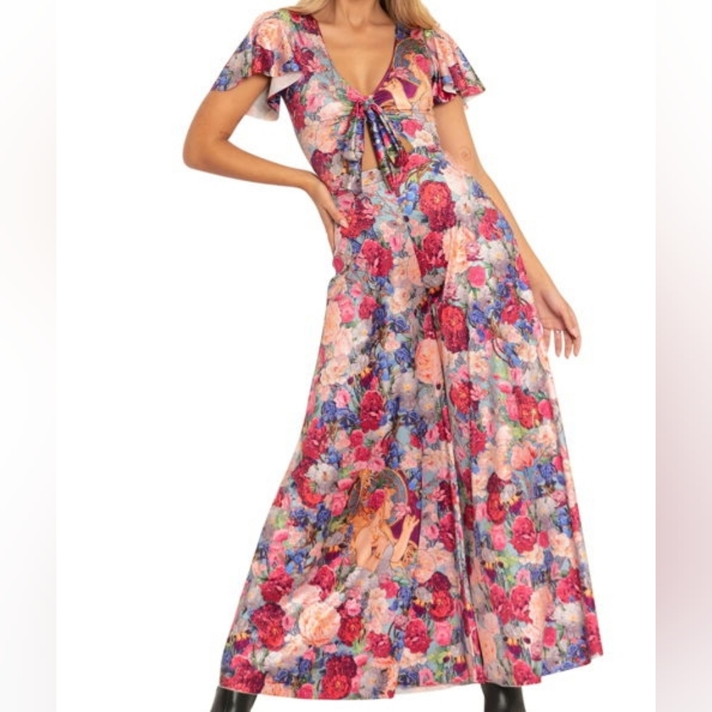 Fragrance Of Violets Rio Jumpsuit